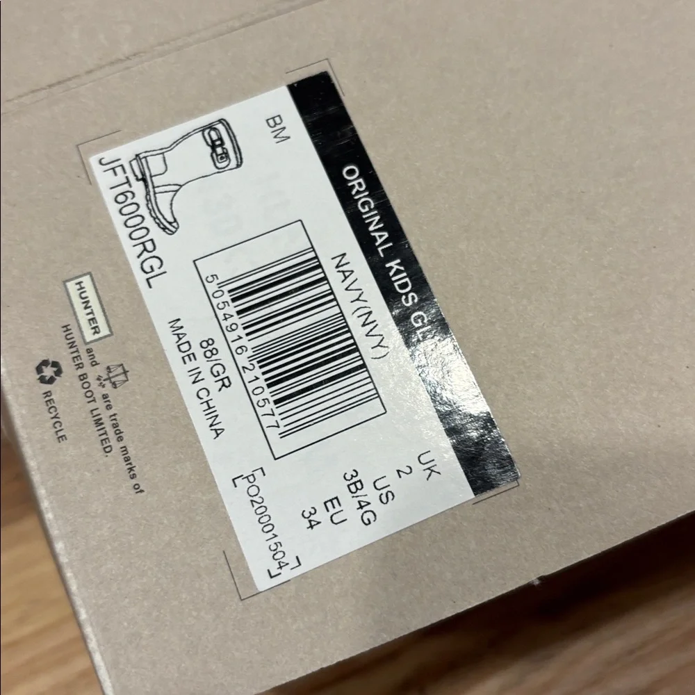 Hunter Boots Kids Size 3